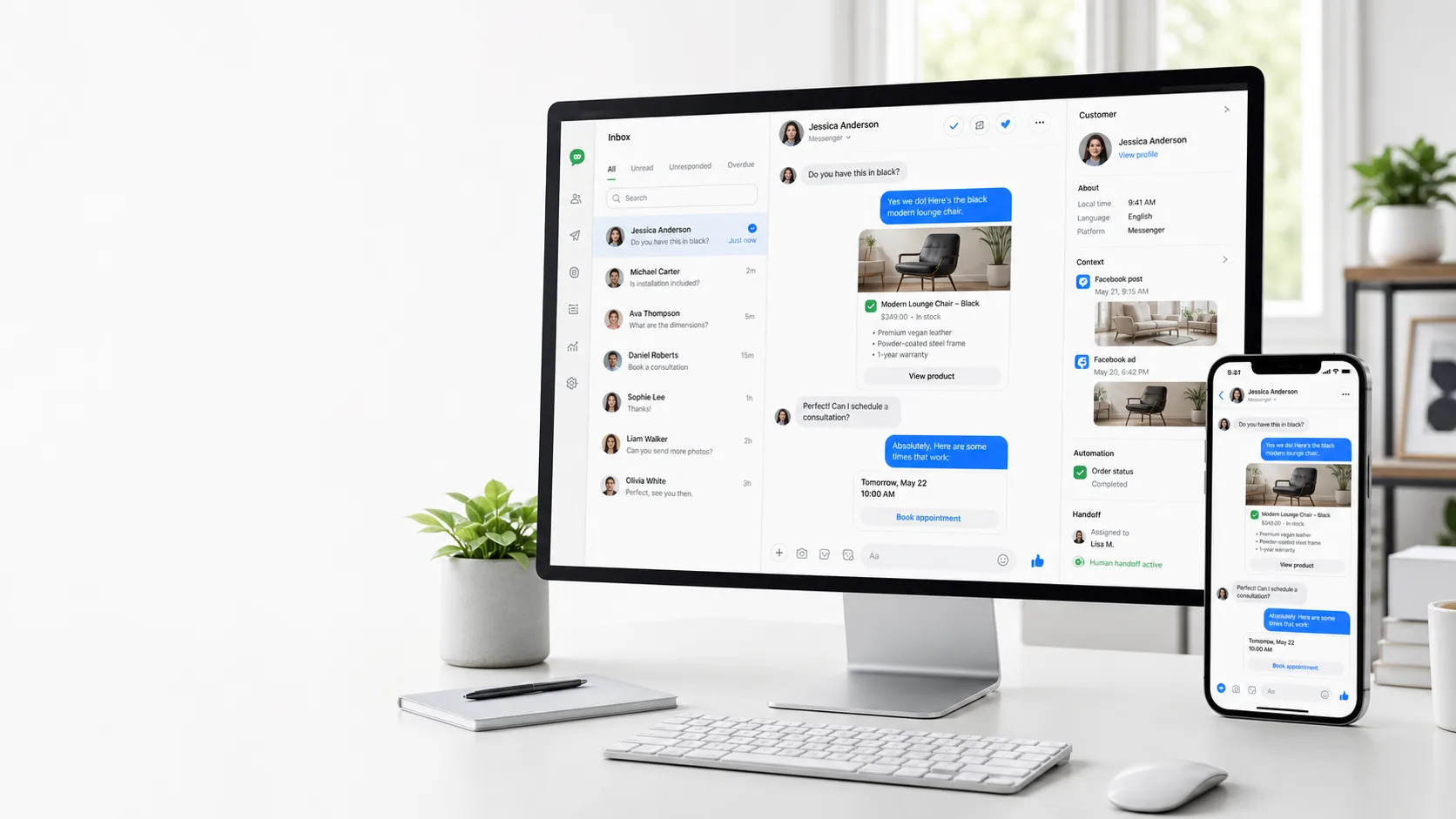 Messenger AI Assistant